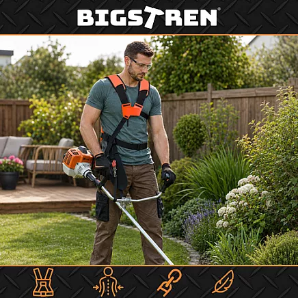 Harness/straps for the Bigstreen petrol brushcutter