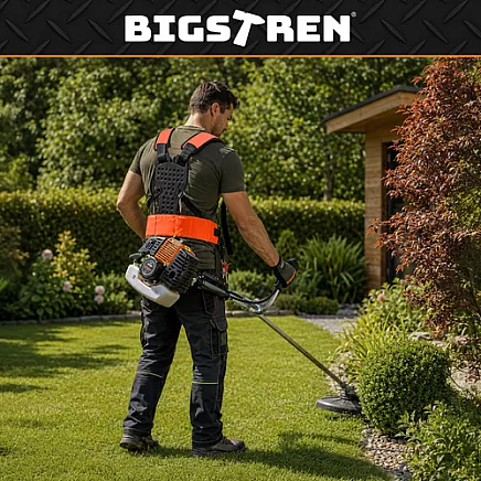 Harness/straps for the Bigstreen petrol brushcutter