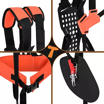 Harness/straps for the Bigstreen petrol brushcutter