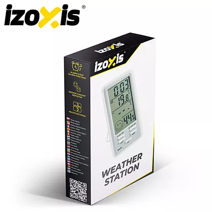Izoxis weather station 14.5x8x2.4cm