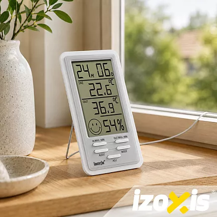 Izoxis weather station 14.5x8x2.4cm
