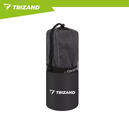 Quick-drying towel 180x100cm gray Trizand