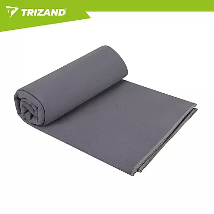 Quick-drying towel 180x100cm gray Trizand