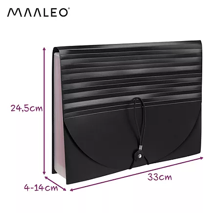 Maaleo 24-compartment document folder