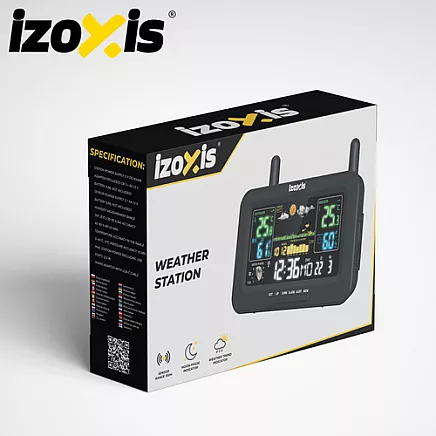 Izoxis 16x13x5cm weather station