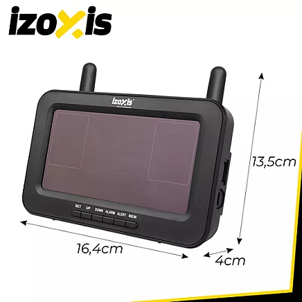Izoxis 16x13x5cm weather station
