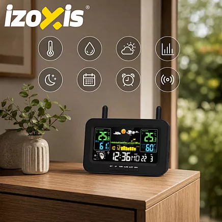 Izoxis 16x13x5cm weather station