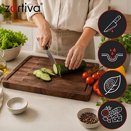 Zortiva acacia chopping board