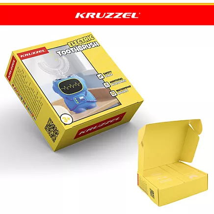 Sonic toothbrush for children - Kruzzel robot