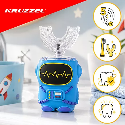 Sonic toothbrush for children - Kruzzel robot