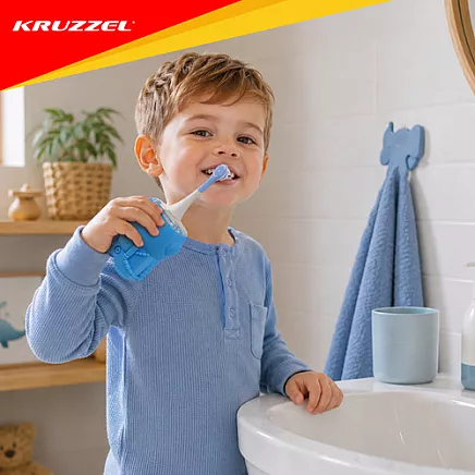Sonic toothbrush for children - Kruzzel robot