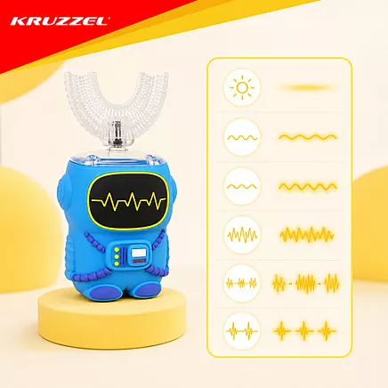 Sonic toothbrush for children - Kruzzel robot