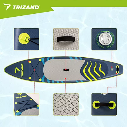SUP board 320cm with Trizand accessories