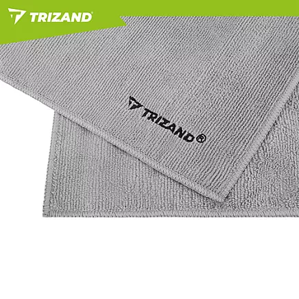 Quick-drying towel 120x60cm gray Trizand
