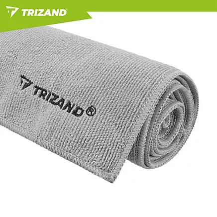 Quick-drying towel 120x60cm gray Trizand