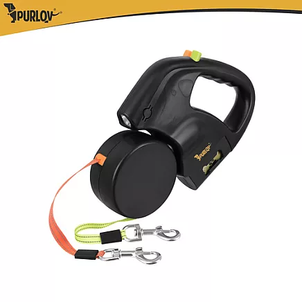 Purlov 3m automatic double lanyard with flashlight