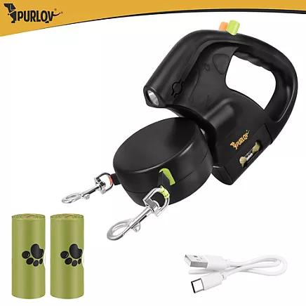 Purlov 3m automatic double lanyard with flashlight