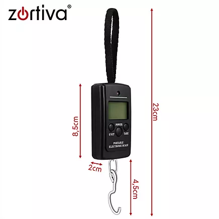 Waga bagażowa LED - 40kg Zortiva