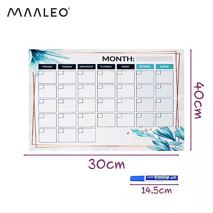 Maaleo Magnetic Planner/Calendar