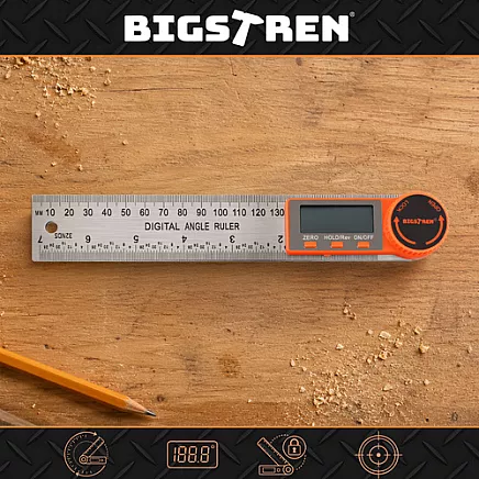 Bigstreen 26957 Electronic Protractor