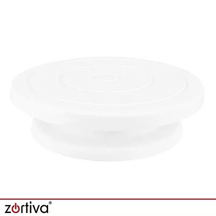 Rotating cake stand + 3 spatulas for decorating cakes