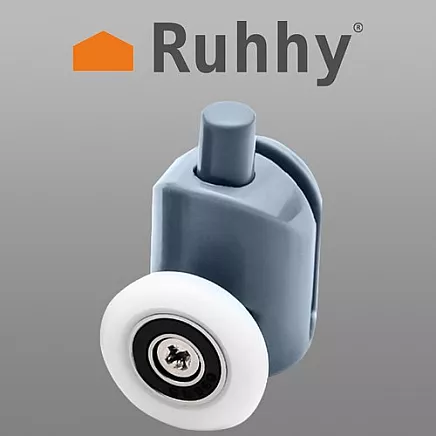 Single lower shower cubicle castor