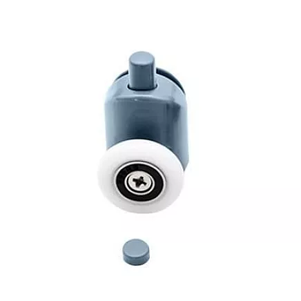 Single lower shower cubicle castor