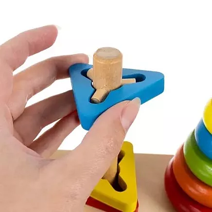 Wooden puzzle sorter Kruzzel 19870