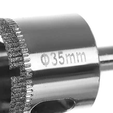 Diamond hole saws - set of 10 Bigstren 21641