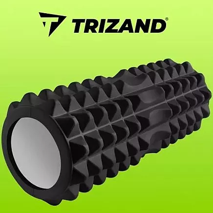 Yoga roller - massage roller (black) 23570
