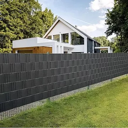 Fencing tape 19cmx35m 450g/m2 anthracite 23696