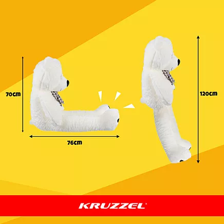 Teddy bear 140cm Kruzzel 26091