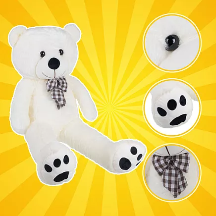 Teddy bear 140cm Kruzzel 26091