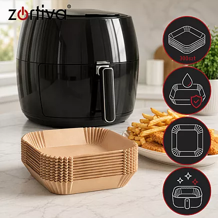Wkład papierowy do frytkownicy 20cm 300szt Zortiva