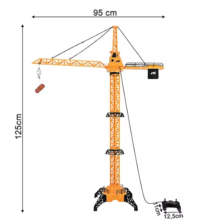 Żuraw/dźwig zdalnie sterowany 128cm