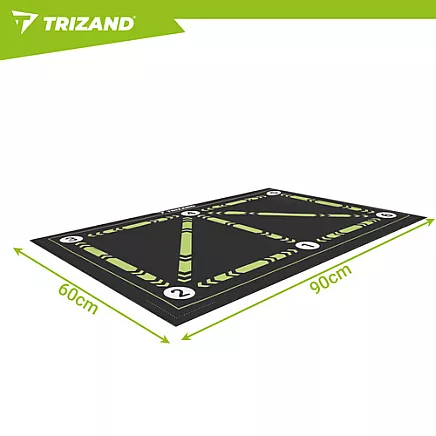 Mata do treningu piłkarskiego 60x90cm Trizand