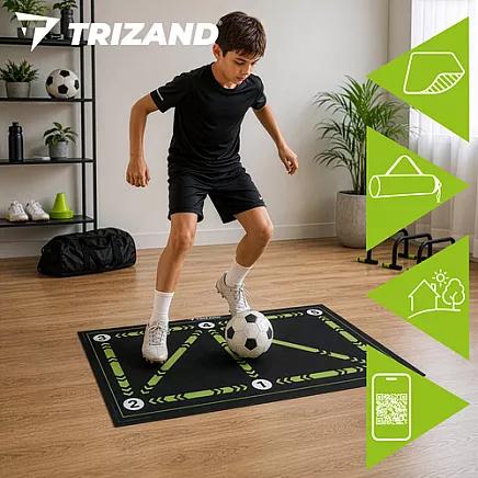 Mata do treningu piłkarskiego 60x90cm Trizand