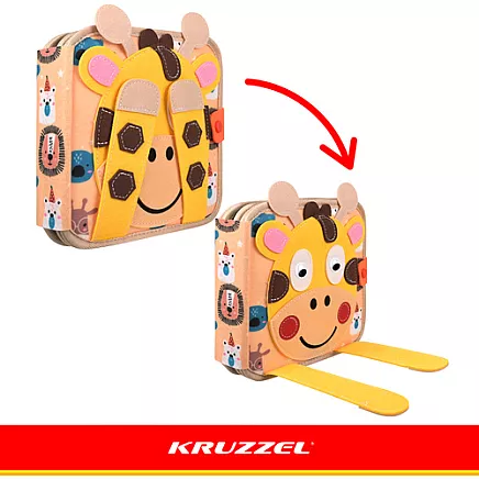 Tablica manipulacyjna - żyrafa Kruzzel