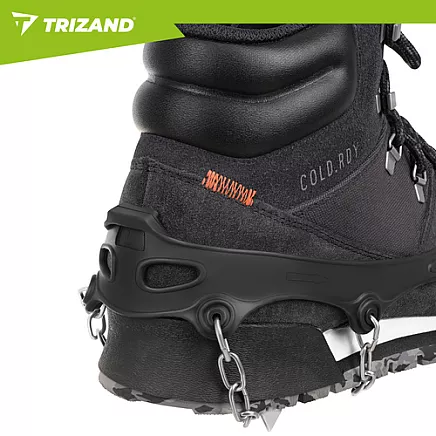 Shoe grips/anti-slip spikes 41-44 Trizand