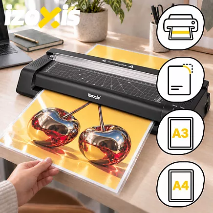 Laminator A3 z gilotyną Izoxis
