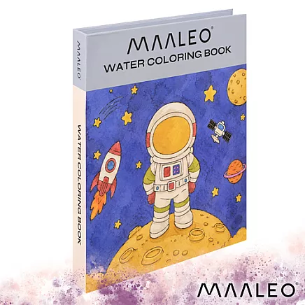 Water coloring page - astronaut Maaelo