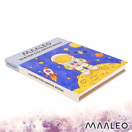 Water coloring page - astronaut Maaelo