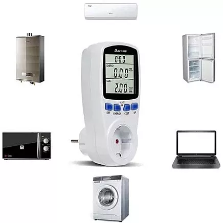 Wattmeter - energy consumption meter 23576