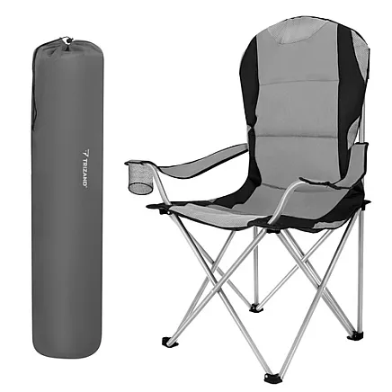 Trizand Black and Gray Fishing Chair