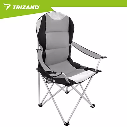 Trizand Black and Gray Fishing Chair