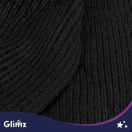 Czapka/kaptur zimowy- czarny Glimz