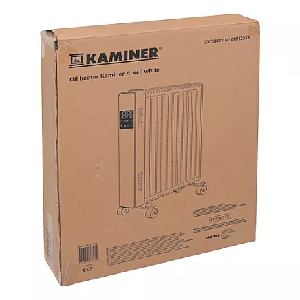 Kaminer Arvell electric oil radiator - white