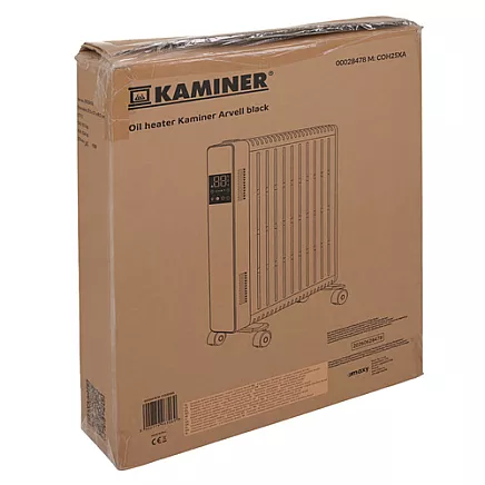 Kaminer Arvell black oil electric radiator
