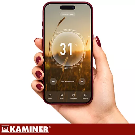Kaminer Arvell black oil electric radiator