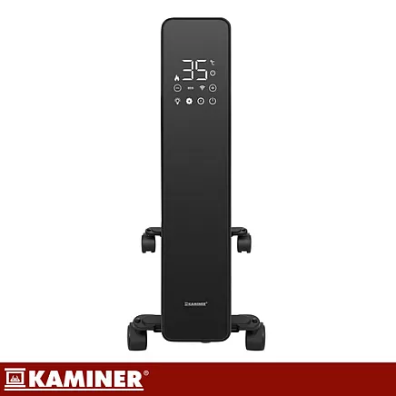 Kaminer Arvell black oil electric radiator